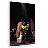 The Last Communion of St. Joseph Calasanz - Francisco Goya Canvas