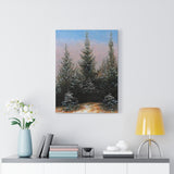 Fir Trees in the Snow - Caspar David Friedrich Canvas