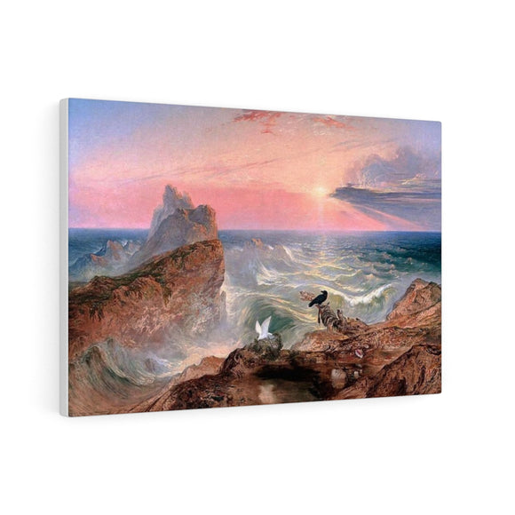 The Assuaging of the Waters - John Martin Canvas