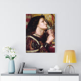 Joan of Arc Kisses the Sword of Liberation - Dante Gabriel Rossetti