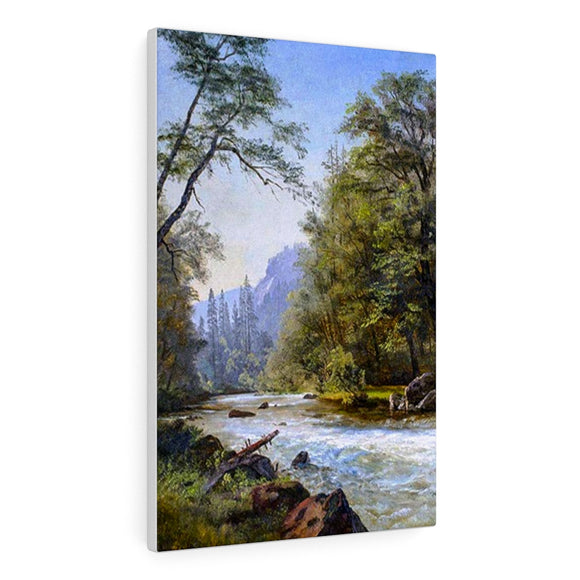 Lower Yosemite Valley - Albert Bierstadt Canvas