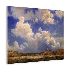 Western Landscape - Albert Bierstadt Canvas