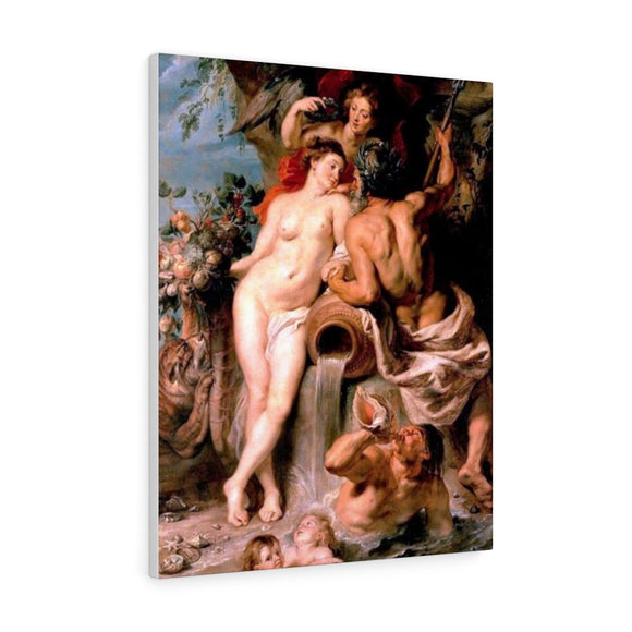 The Union of Earth and Water - Peter Paul Rubens Canvas