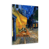 Café Terrace at Night (Place du Forum, Arles) - Vincent van Gogh Canvas