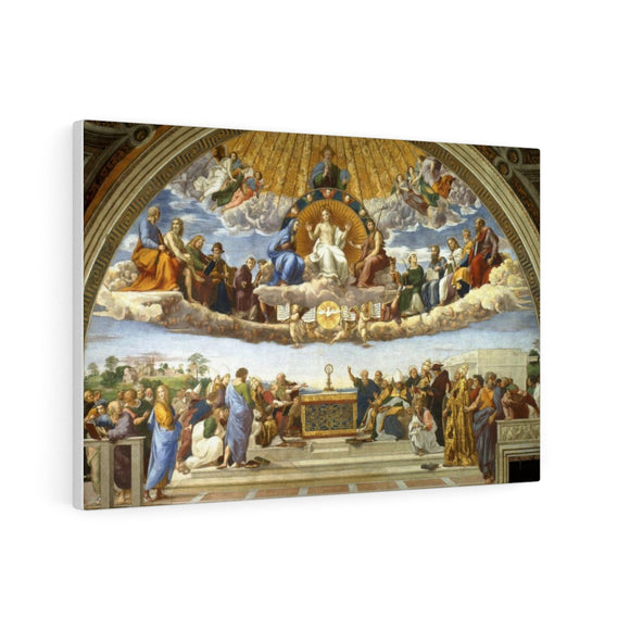Disputation of the Holy Sacrament (La Disputa) - Raphael Canvas