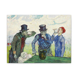 The Drinkers (after Daumier) - Vincent van Gogh Canvas Wall Art