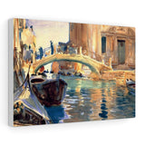 Ponte San Giuseppe di Castello, Venice - John Singer Sargent Canvas