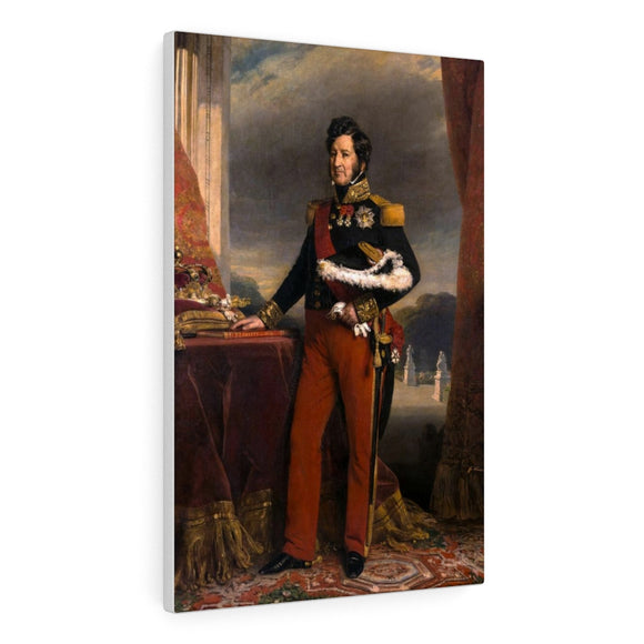 Louis-Philippe I, King of the French - Franz Xaver Winterhalter Canvas