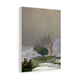 Ship in the Arctic Ocean - Caspar David Friedrich Canvas