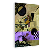 Contrasting sounds - Wassily Kandinsky Canvas