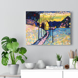Winter Landscape - Wassily Kandinsky Canvas