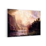 Among the Sierra Nevada Mountains, California - Albert Bierstadt Canvas