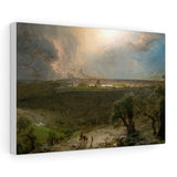 Jerusalem from the Mount of Olives - Frederic Edwin Church Canvas