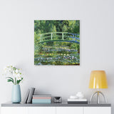 The Japanese Bridge (The Water-Lily Pond) - Claude Monet Canvas