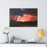 Our Banner in the Sky - Frederic Edwin Church Canvas