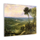 The Vale of Ashburnham - Joseph Mallord William Turner Canvas