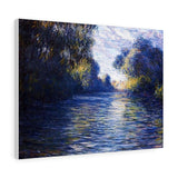 Morning on the Seine - Claude Monet Canvas