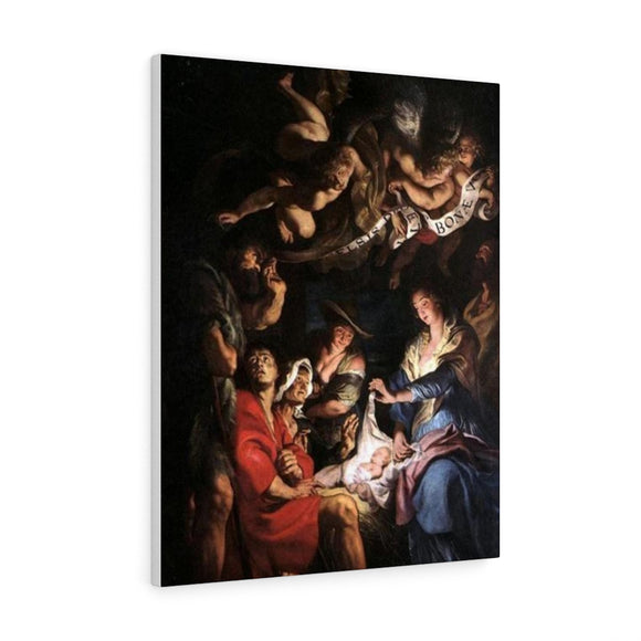 Adoration of the Shepherds - Peter Paul Rubens Canvas