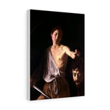 David with the Head of Goliath - Caravaggio Canvas