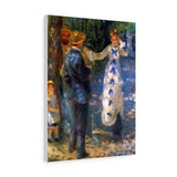 The Swing (La Balançoire) - Pierre-Auguste Renoir Canvas