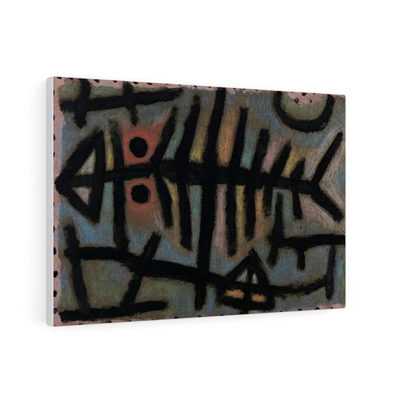 Mess of fish - Paul Klee Canvas