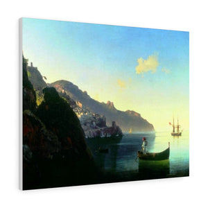 The Coast at Amalfi - Ivan Aivazovsky