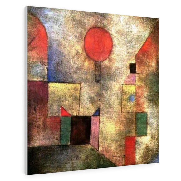 Red Balloon - Paul Klee Canvas