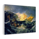 Shipwreck - Joseph Mallord William Turner Canvas