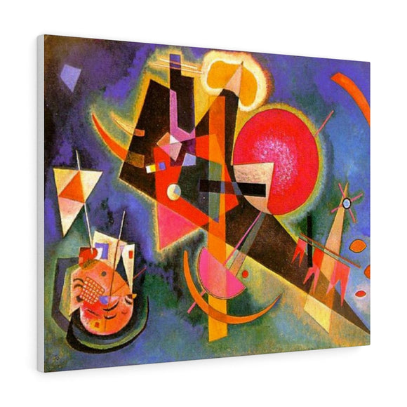 In Blue - Wassily Kandinsky Canvas