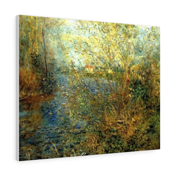 The Seine at Argenteuil - Pierre-Auguste Renoir Canvas