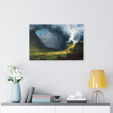 Storm in the Mountains - Albert Bierstadt Canvas