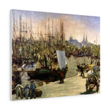 The Port of Bordeaux - Edouard Manet