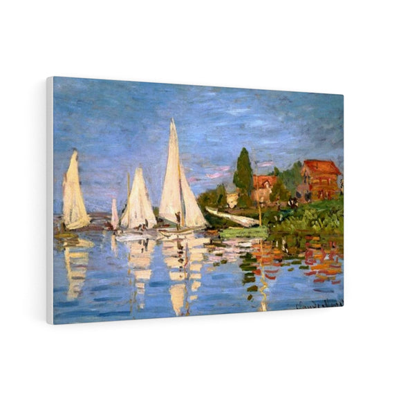Regatta at Argenteuil - Claude Monet Canvas