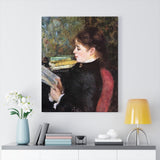 The Reader - Pierre-Auguste Renoir Canvas