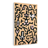 Comedians' Handbill - Paul Klee Canvas