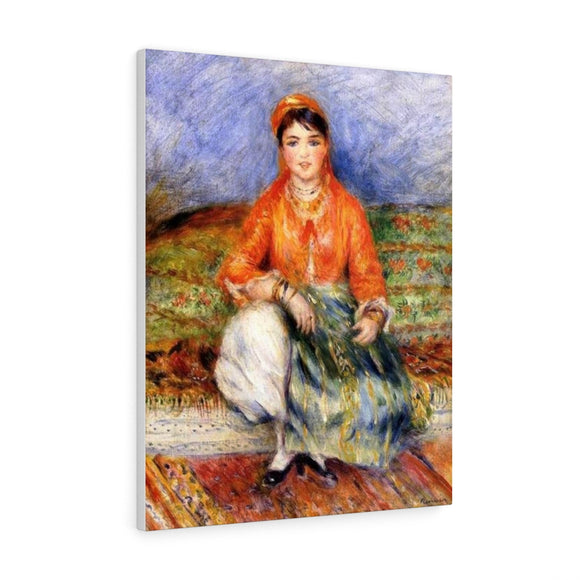 Algerian Girl - Pierre-Auguste Renoir Canvas