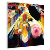 Lady in Moscow - Wassily Kandinsky Canvas