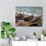 Fishing Boats - Claude Monet Canvas