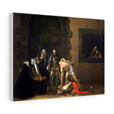Beheading of Saint John the Baptist - Caravaggio Canvas