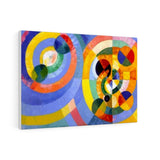 Circular Forms - Robert Delaunay Canvas