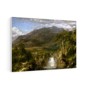 The Heart of the Andes - Frederic Edwin Church Canvas
