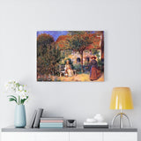 Garden Scene In Brittany - Pierre-Auguste Renoir Canvas