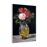 Bouquet of flowers - Edouard Manet Canvas
