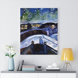 Starry night - Edvard Munch Canvas