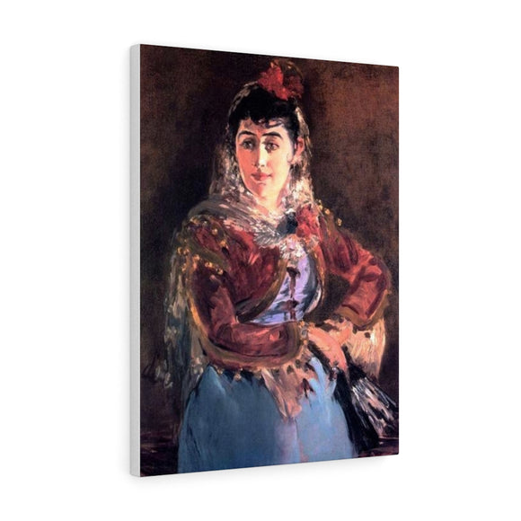 Portrait of Emilie Ambre in role of Carmen - Edouard Manet