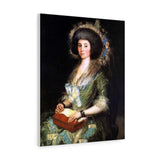 Wife of Juan Agustín Ceán Bermúdez - Francisco Goya Canvas