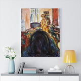 Self-Portrait During the Eye Disease I - Edvard Munch Canvas