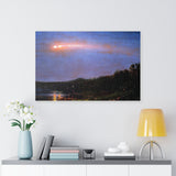 The Meteor of 1860 - Frederic Edwin Church Canvas