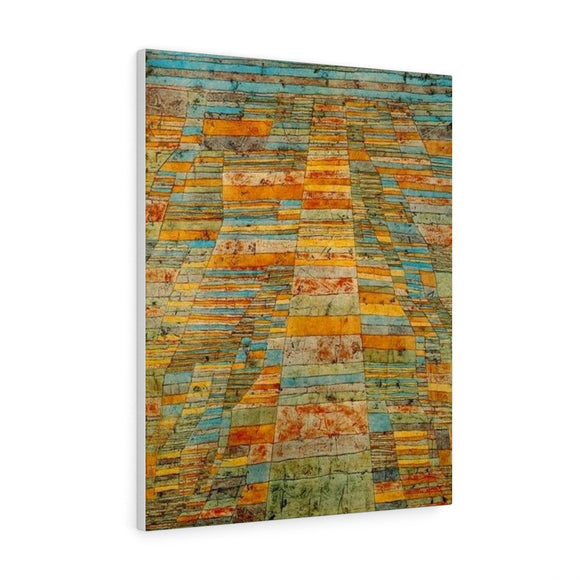 Highway and byways - Paul Klee Canvas