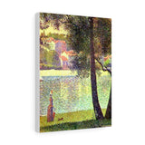 The Seine at Courbevoie - Georges Seurat Canvas